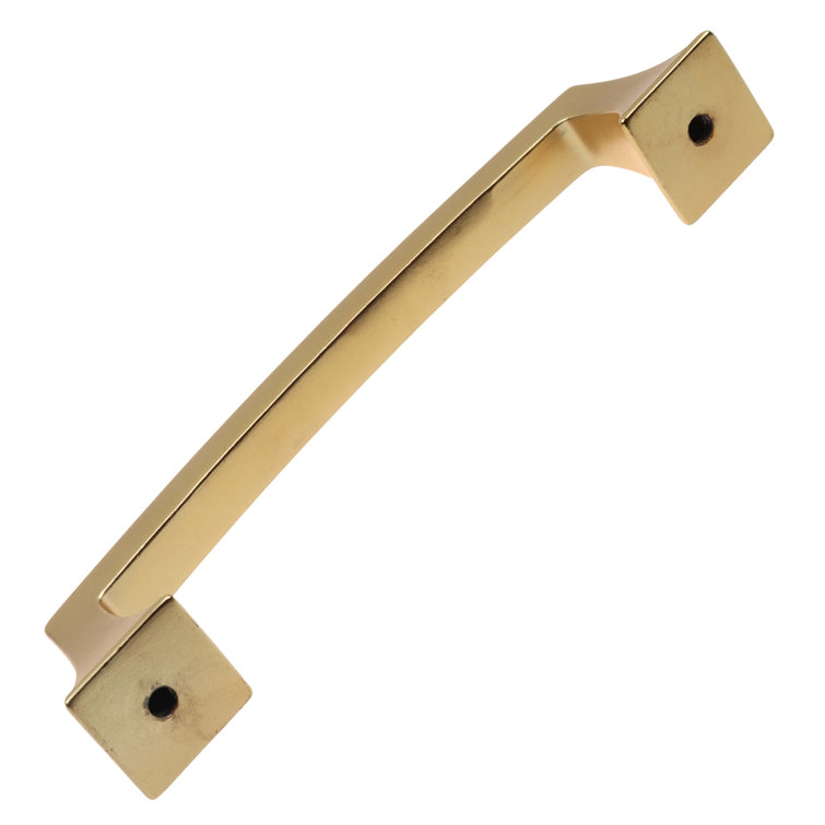Matte Black Brass Traditional Bar Cabinet Pull with Mounting Hardware