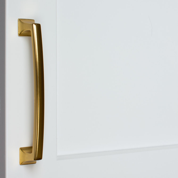 Matte Black Brass Traditional Bar Cabinet Pull with Mounting Hardware