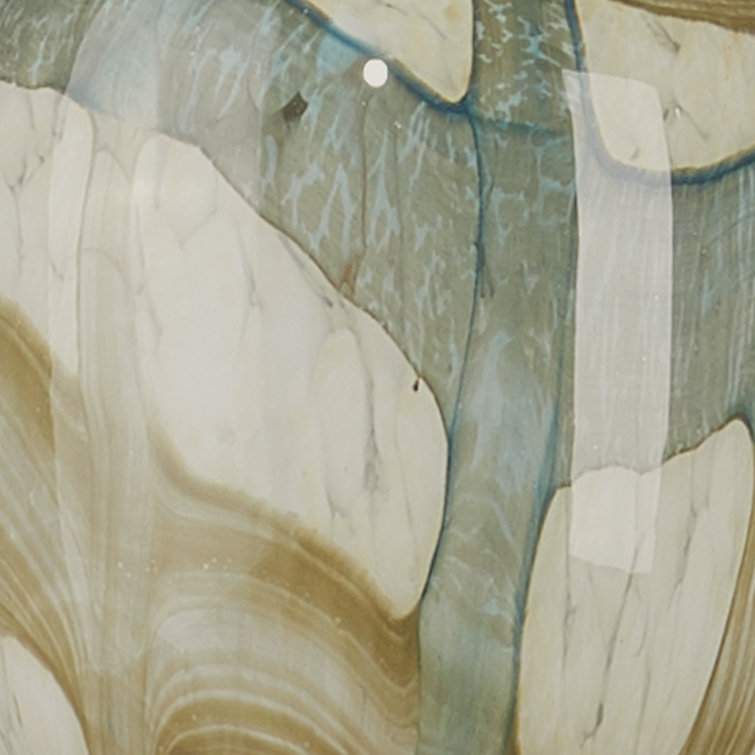 Helen Small Blue and Brown Glass Pendant Light
