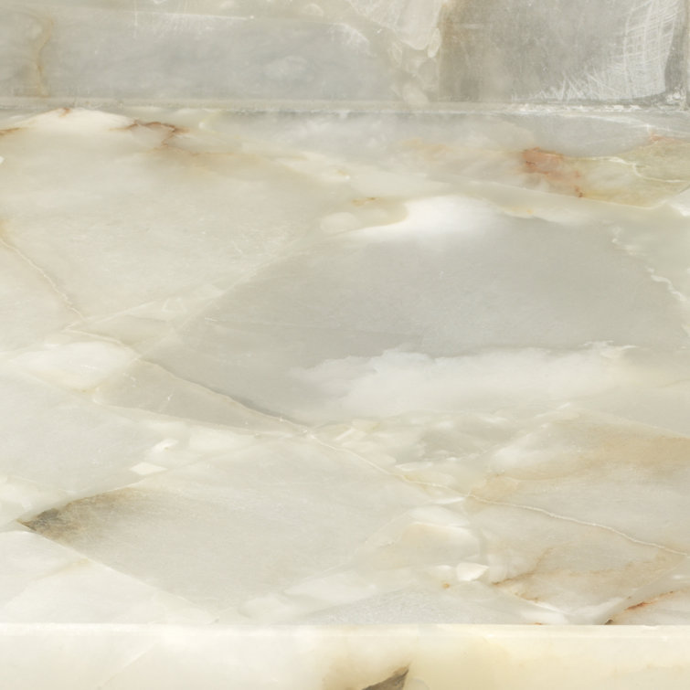 Antonia Large Alabaster Stone Vanity Tray