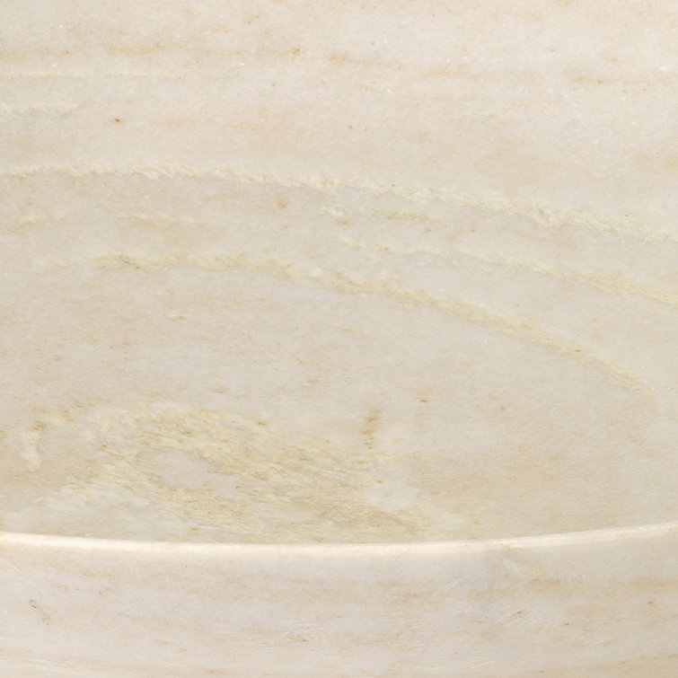 Extra Large White Marble Decorative Bowl