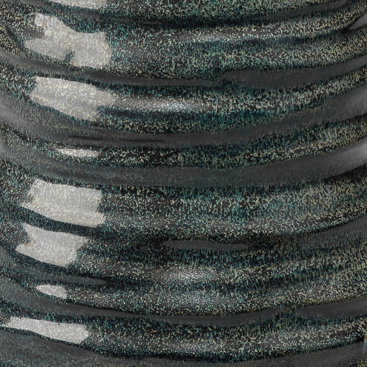 Pearl Cream Textured Ceramic Table Vase