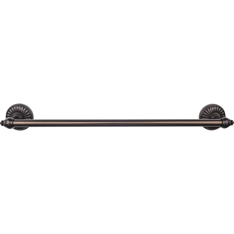 Tuscany Satin Nickel Wall Mounted Single Towel Bar