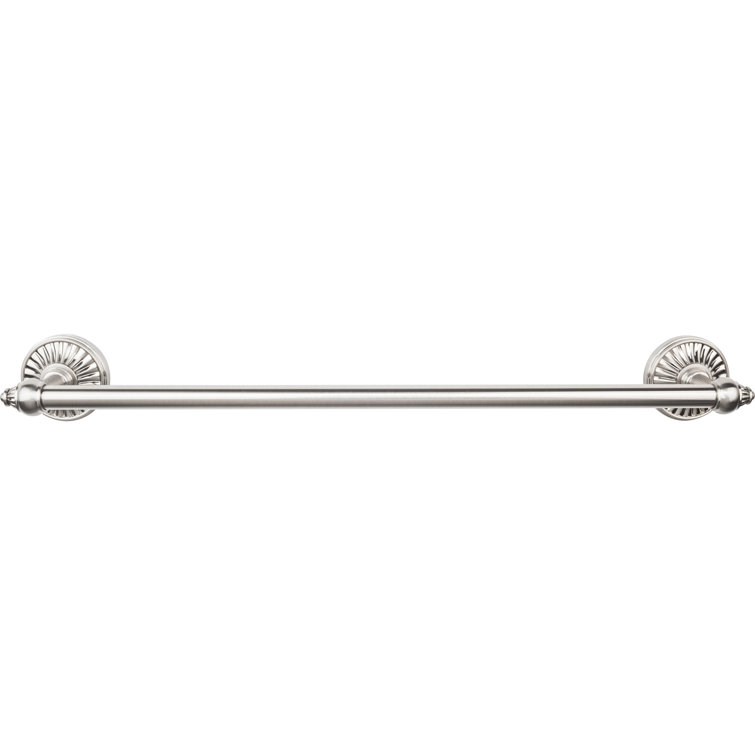 Satin Nickel 32 1/2" Traditional Wall Mounted Towel Bar