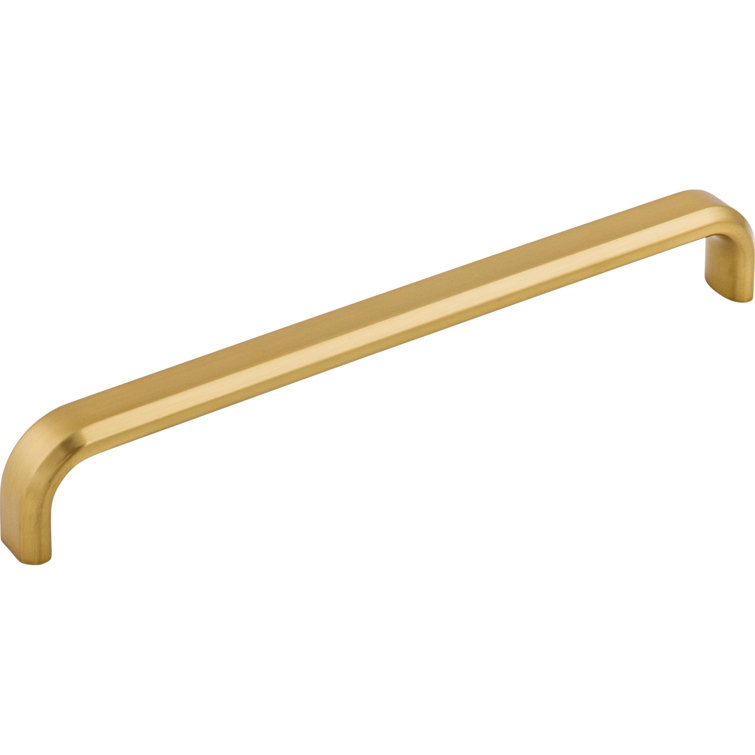 Honey Bronze Modern Bar Pull with Mounting Hardware