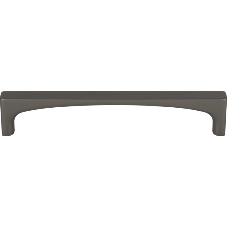 Honey Bronze Modern Bar Handle with Mounting Hardware