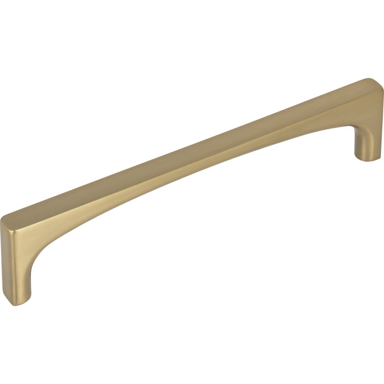 Honey Bronze Modern Bar Handle with Mounting Hardware