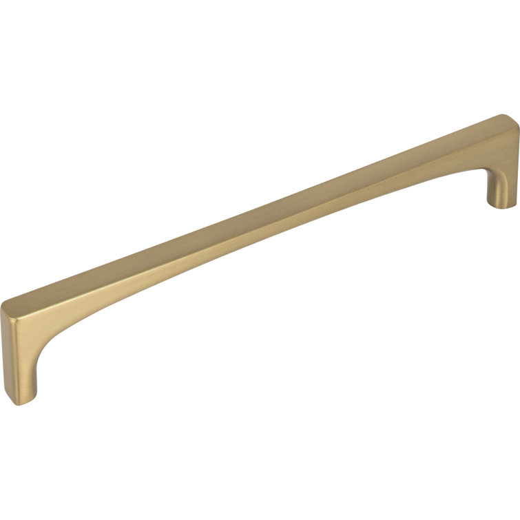 Honey Bronze Modern Bar Handle with Mounting Hardware