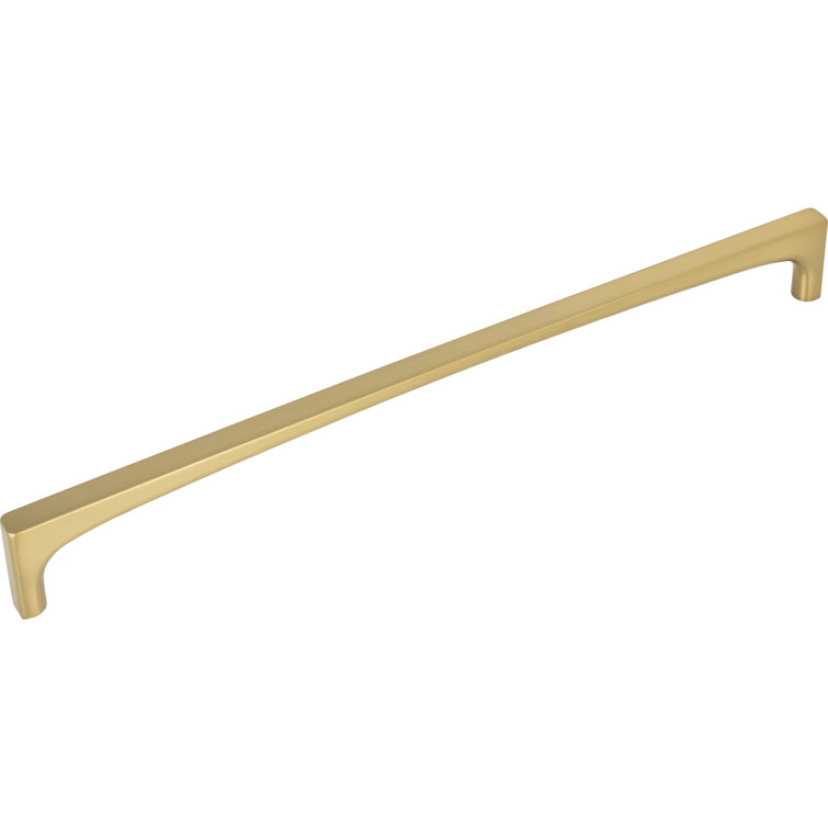 Honey Bronze 12" Contemporary Bar Handle with Mounting Hardware