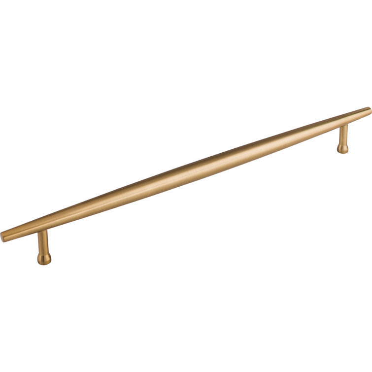 Honey Bronze Modern 12" Bar Pull Handle