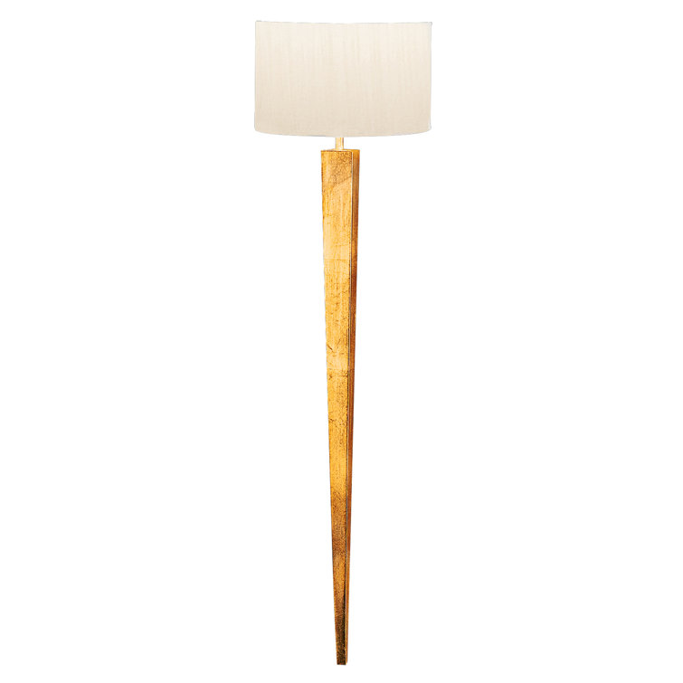 Portobello Road Burnished Gold Leaf Dimmable Sconce