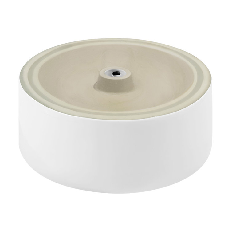 Monaco 16" White Ceramic Round Bathroom Vessel Sink
