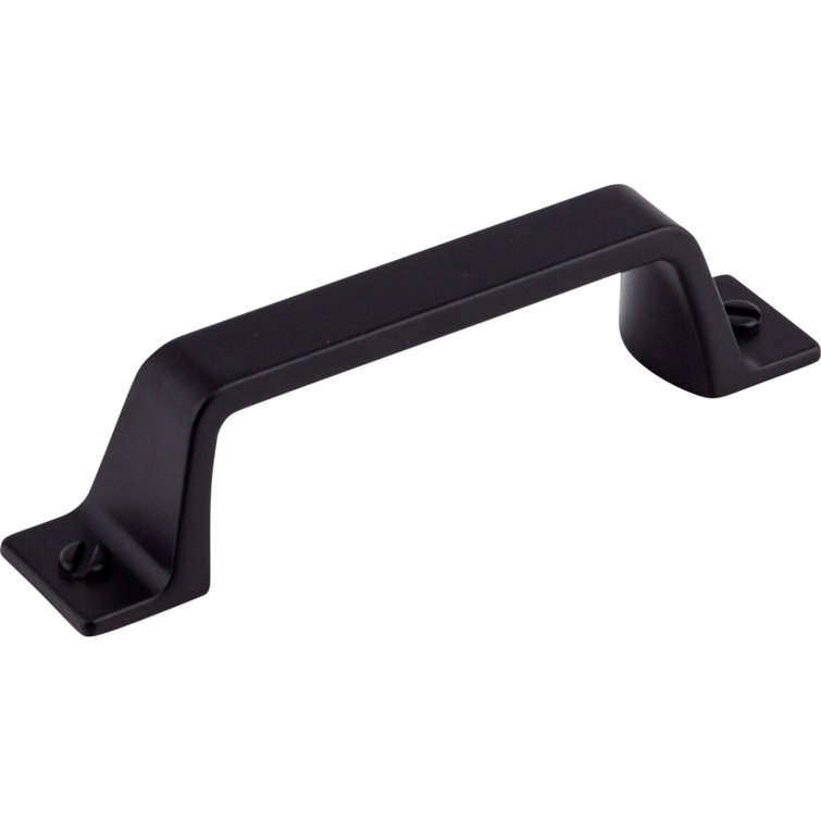 Modern Flat Black 3" Center to Center Bar Pull Handle