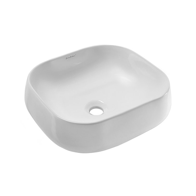 Château White Ceramic Above-Counter Vessel Sink