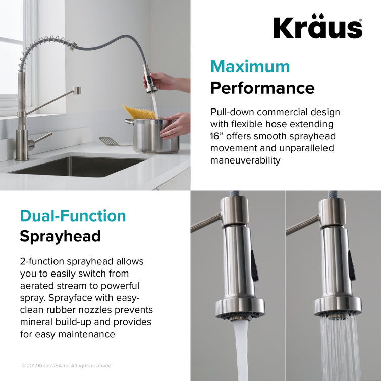 30-inch Satin Stainless Steel Undermount Kitchen Sink with Faucet and Soap Dispenser