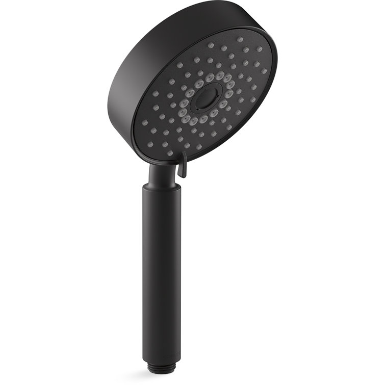 Matte Black Multi-Function Handheld Shower Head