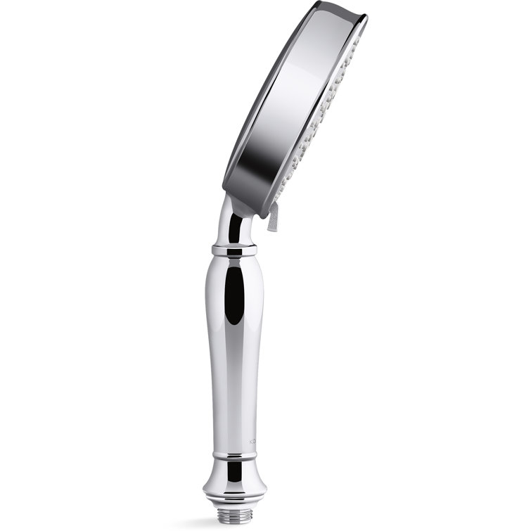 Polished Chrome Multifunction Handheld Shower Head with Pulse Spray