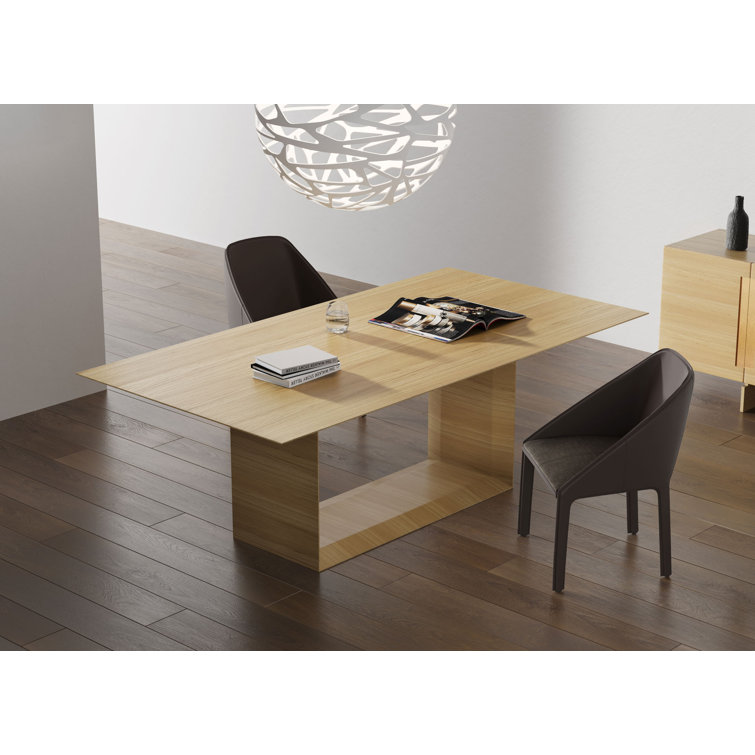 Walnut Rectangular Art Deco Dining Table for Eight