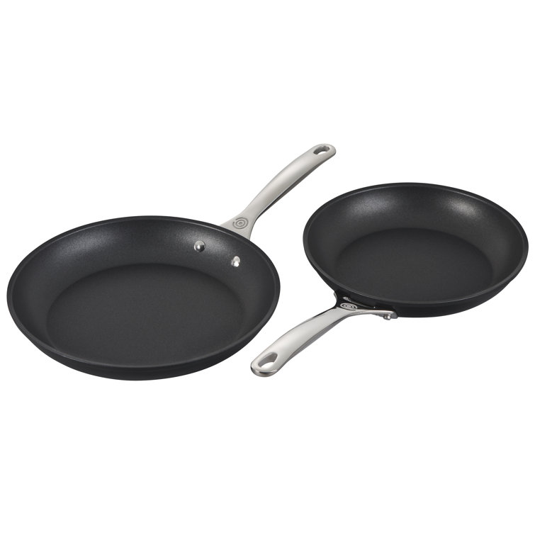 Gray Aluminum Nonstick Ceramic Coated Fry Pan Set