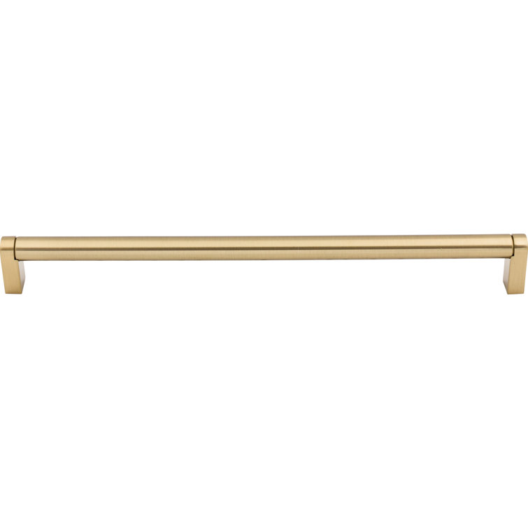Honey Bronze Modern Bar Pull with Mounting Hardware