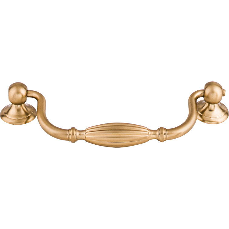 Brushed Bronze Traditional Drop Bail Cabinet Handle