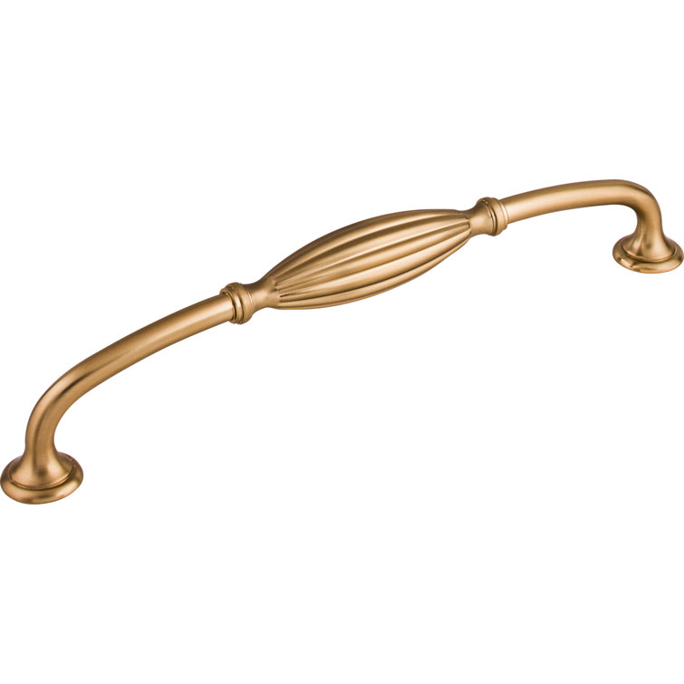 Brushed Bronze Traditional Handle Cabinet Pull with Mounting Hardware