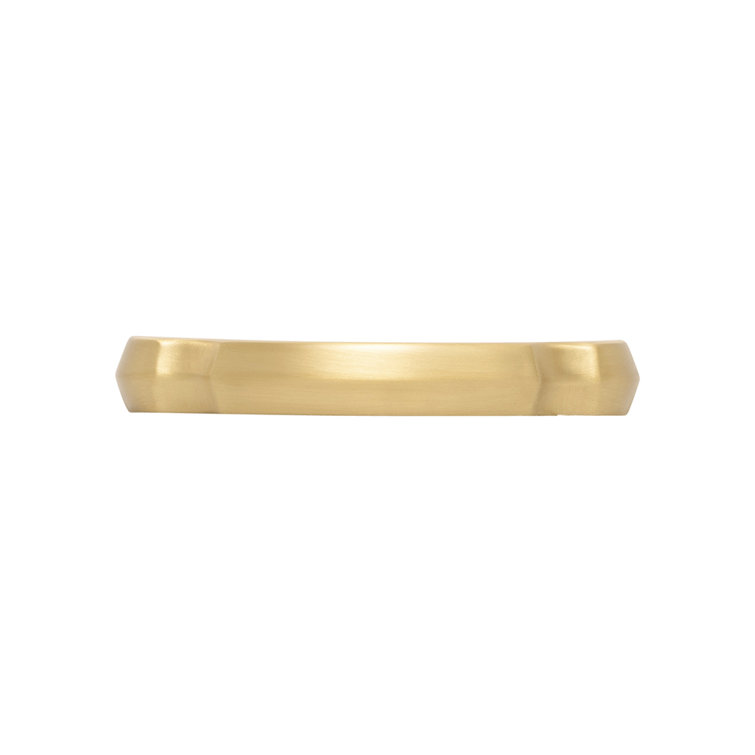 Brushed Golden Brass Traditional Cabinet Bar Pulls, 3" 10-Pack