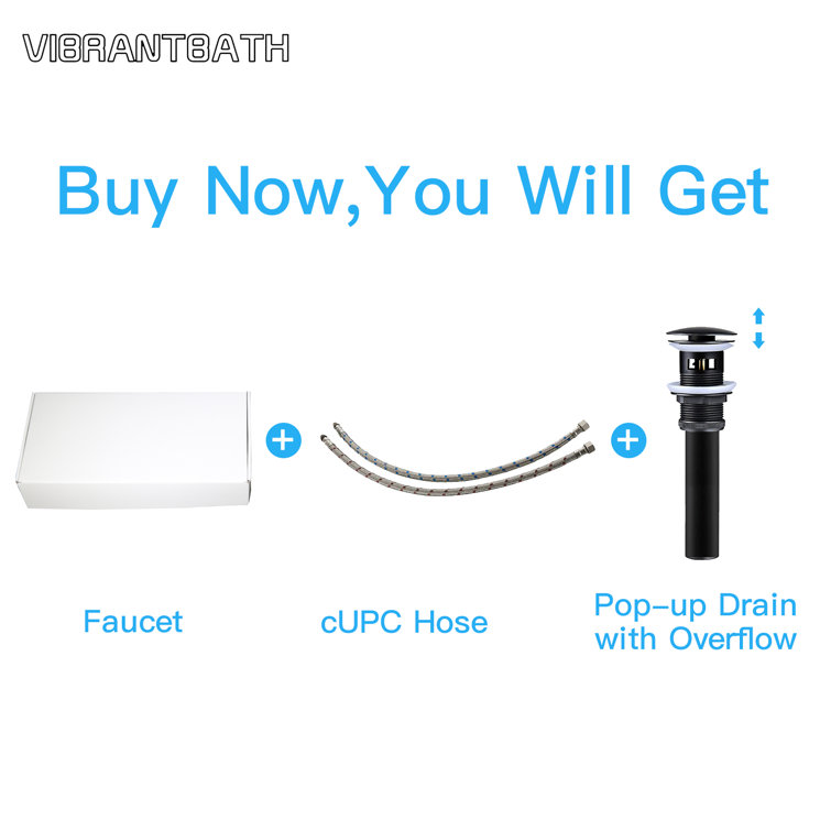 Matte Black Double Handle Widespread Waterfall Bathroom Faucet