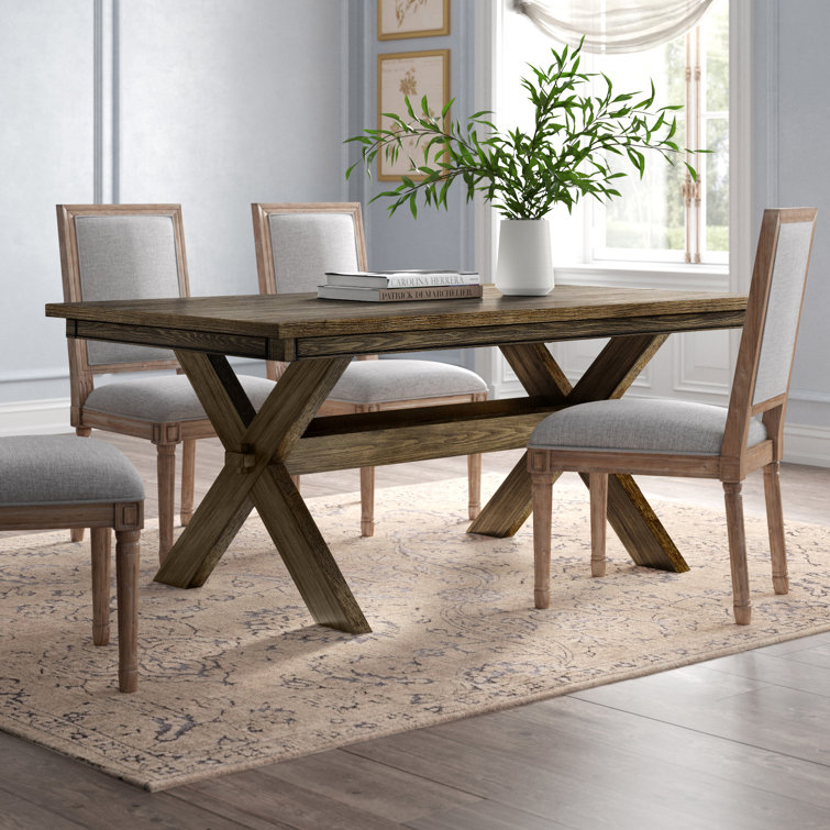 Rustic Farmhouse 70" Reclaimed Wood Dining Table