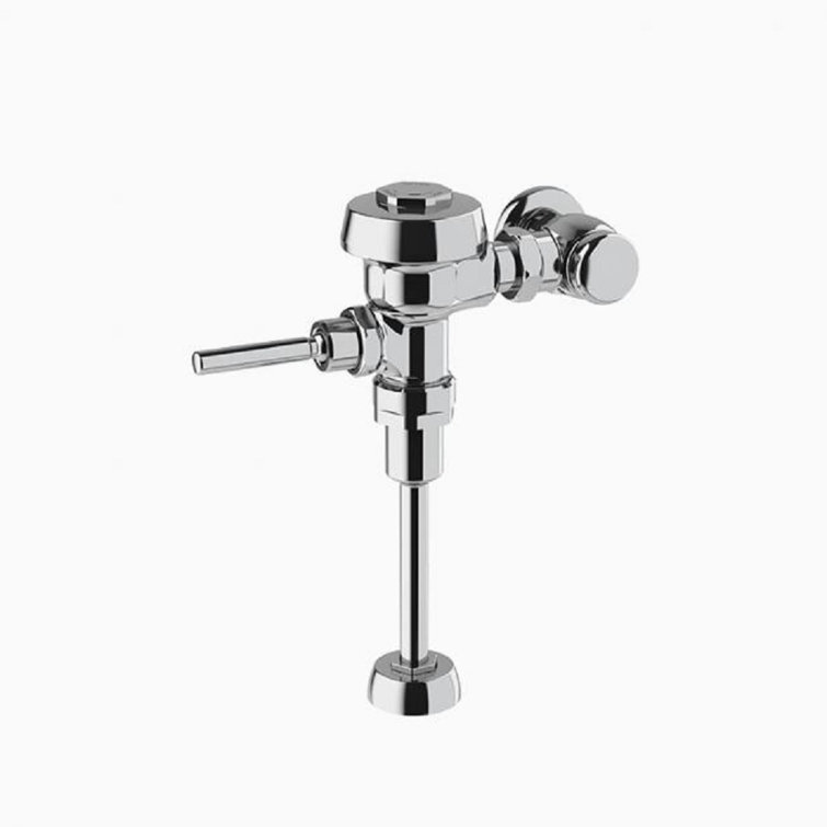Chrome Manual Urinal Flushometer with Non-Hold-Open Handle