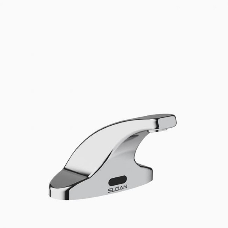 Chrome Sensor Activated Touch-Free Commercial Faucet