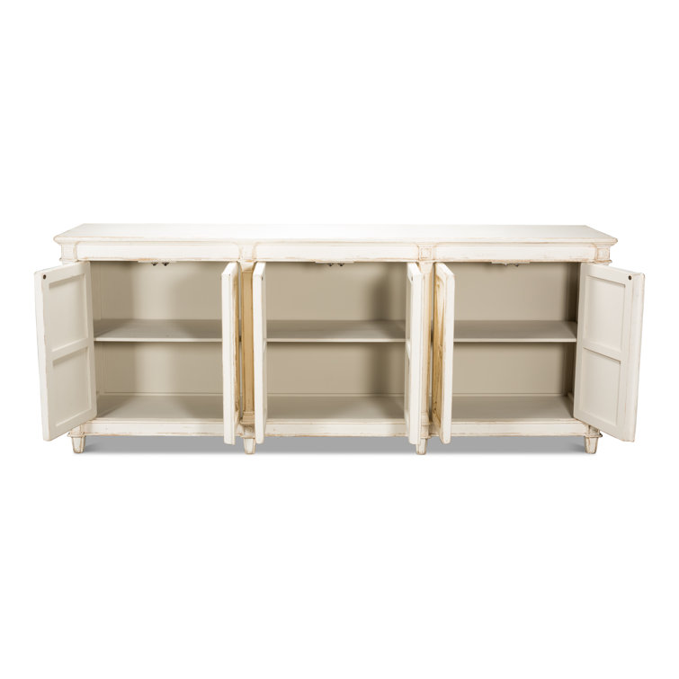 Marksman 96'' White Reclaimed Pine Sideboard
