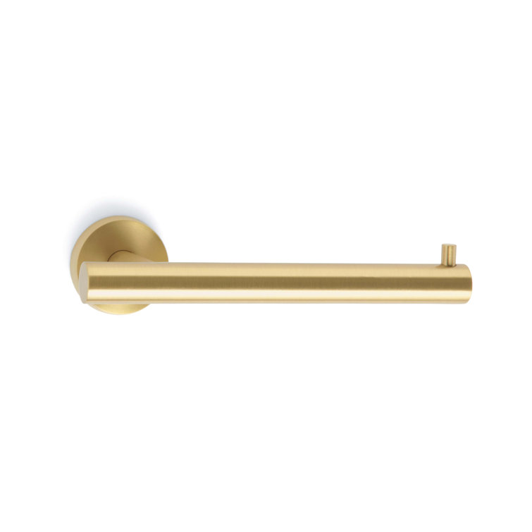 Golden Champagne Stainless Steel Wall Mounted Toilet Paper Holder