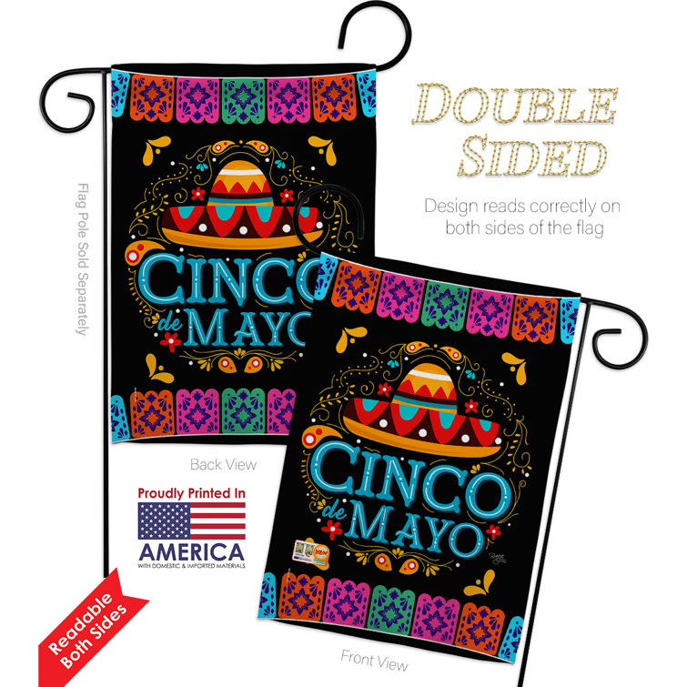 Double-Sided Patriotic Polyester Garden Flag for Summer