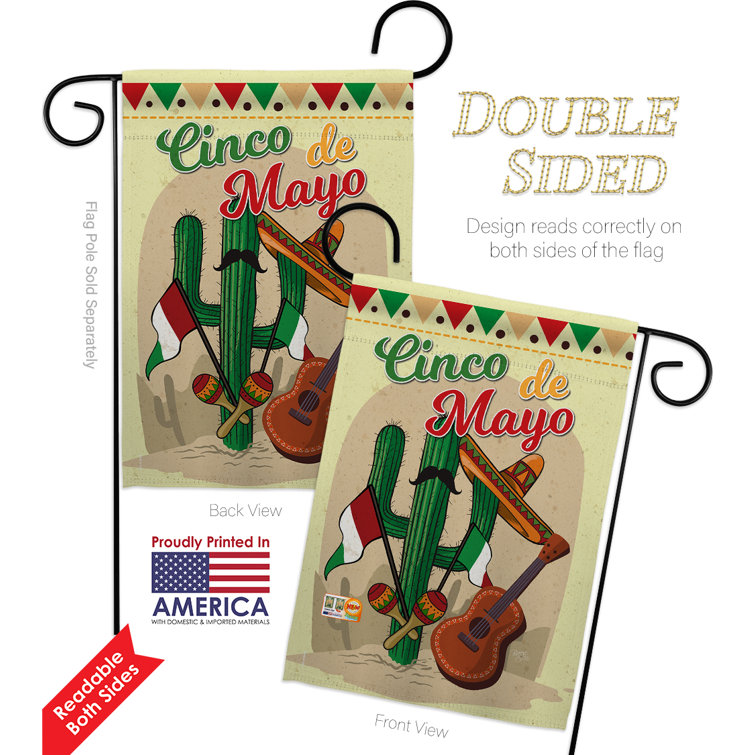 Double-Sided Patriotic Polyester Garden Flag for Summer