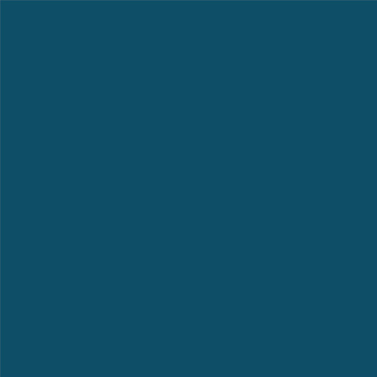 Bright Blue Mid-Century Modern Laminated Particleboard Coffee Table