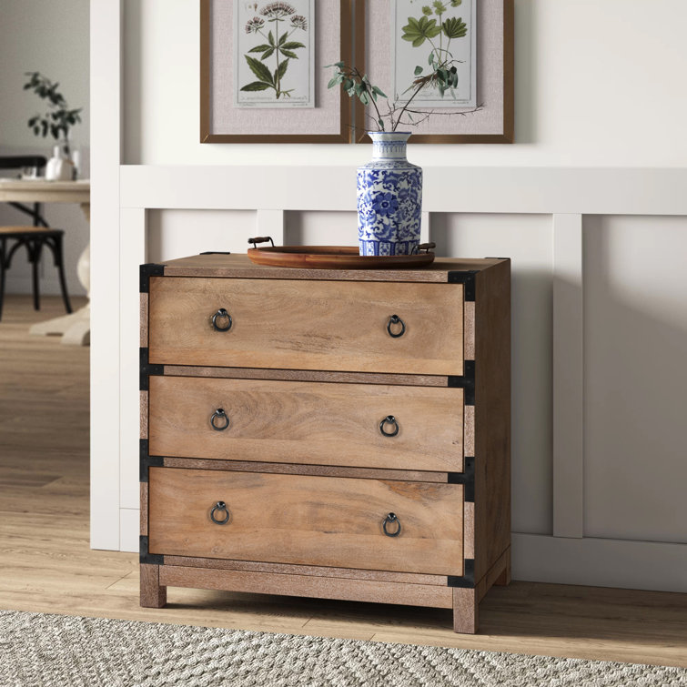 Forster 144'' Extra Deep Brown Campaign Chest with Ball Bearings