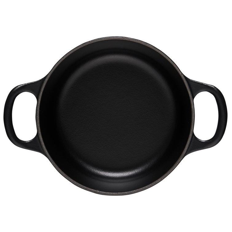 Le Creuset 7.25 qt Licorice Enameled Cast Iron Dutch Oven