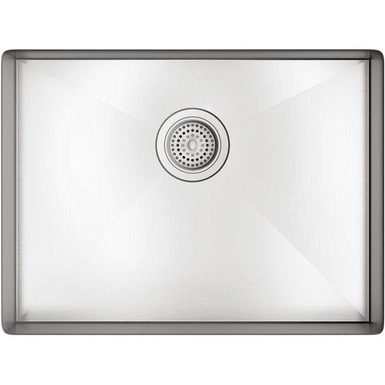 Vault 24-Inch Stainless Steel Single-Bowl Undermount Kitchen Sink