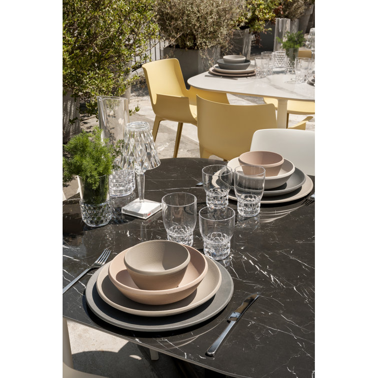 Fume Plastic Trama Wine Glass Set of 4