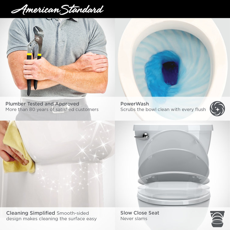 White Ceramic Toilet Tank with Right Hand Flush Lever