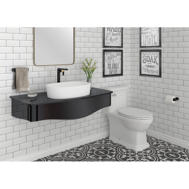 Ciclo Chrome Modern Wall Mounted Towel Ring