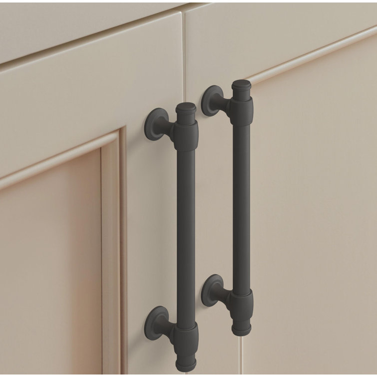 Matte Black Bronze 5.31" Traditional Bar Pull