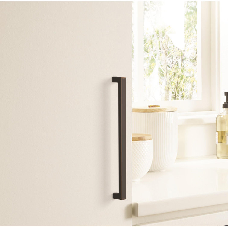 Oil-Rubbed Bronze 5-1/16 Inch Modern Cabinet Drawer Pull