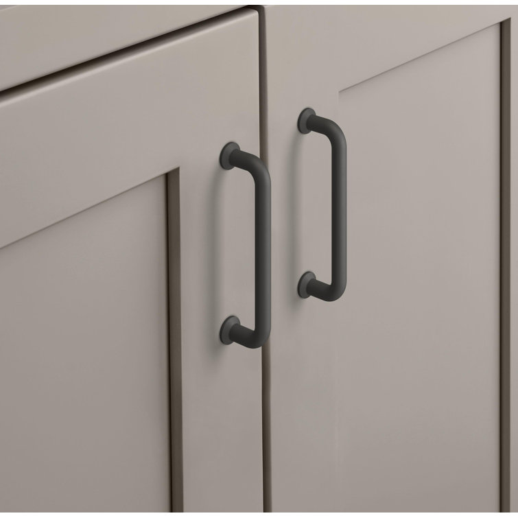 Matte Black 5-1/16" Center-to-Center Arch Cabinet Pull