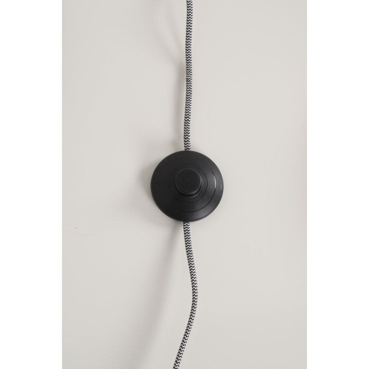Black Adjustable Metal Task Floor Lamp with Tiltable Shade