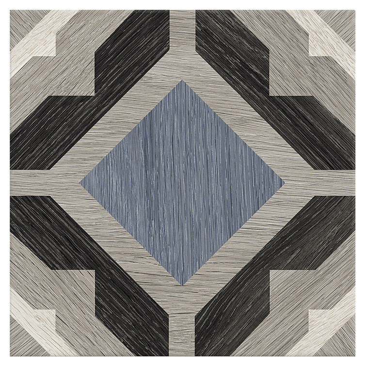 Ventura Starwood 8" x 8" Multicolor Matte Porcelain Tile