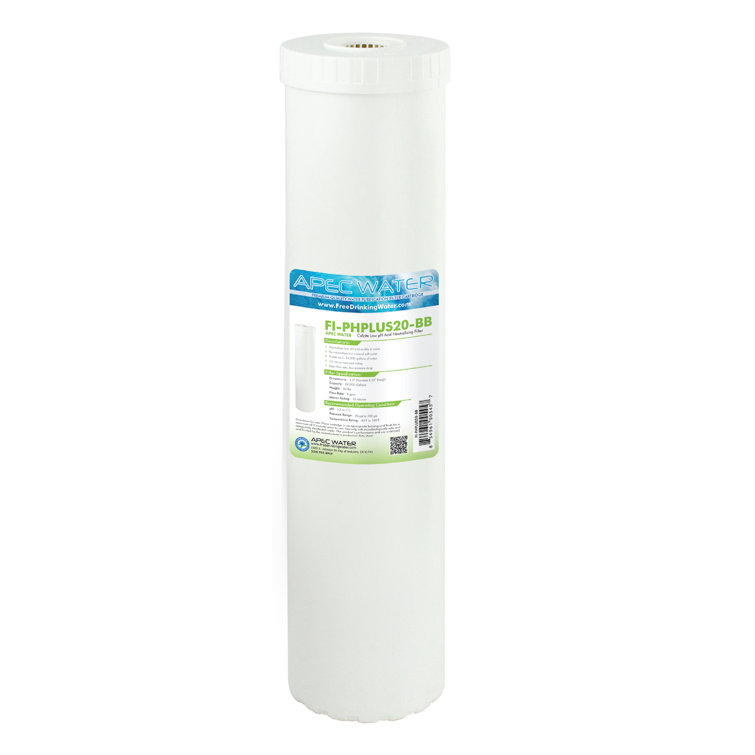 APEC 20" White Alkaline Calcium Mineral Water Filter Cartridge
