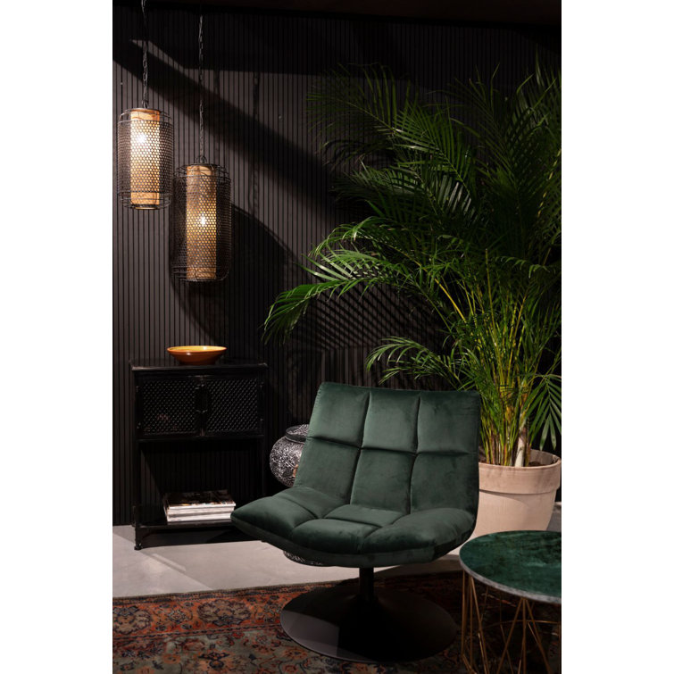 Archer Black LED Metal Lantern Pendant Light