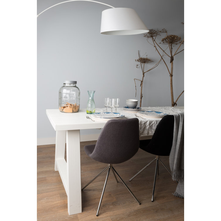 88'' White Metal Arc Floor Lamp with Drum Shade